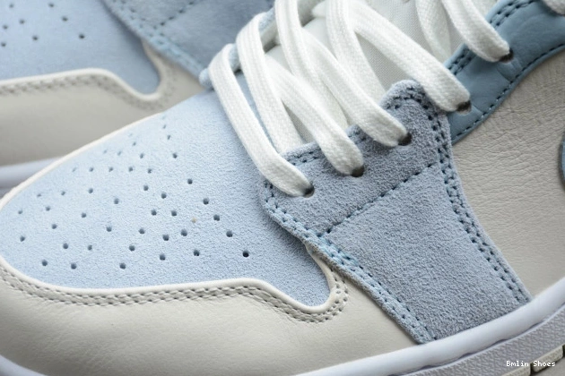 Bmlin Mid 1 Jordan Blue DA4666-100 Air Mixed Textures 0707